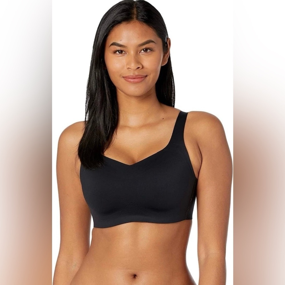NWT Brooks Dare Underwire Run Bra 40DD Black High Impact Sports Bra